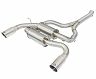 aFe Power MACHForce XP SS-304 Polish Tip 2.5in Dia Axle Back Exhaust 12-15 BMW 335i (F30) 3.0L (t)
