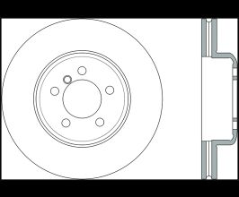 StopTech StopTech Sport 14-15 BMW 435i Front Left Slotted Brake Rotor for BMW 4-Series F