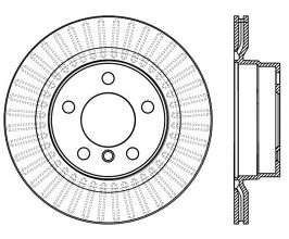 StopTech StopTech BMW 12-15 335i / 2014 428i / 2014 235i/228i Rear Right Slotted Sport Brake Rotor for BMW 4-Series F