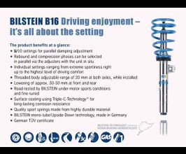 BILSTEIN B16 (PSS10) 13-15 BMW 228xDrive / 328xi / 435xi Front & Rear Perf Susp System for BMW 4-Series F