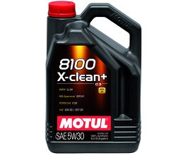 Motul 5L Synthetic Engine Oil 8100 5W30 X-CLEAN Plus for BMW 5-Series E
