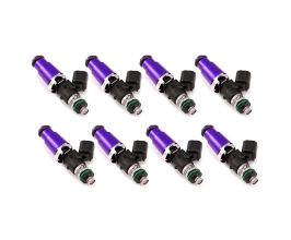 Injector Dynamics 1340cc Injectors - 60mm Length - 14mm Purple Top - 14mm Lower O-Ring (Set of 8) for BMW 5-Series E