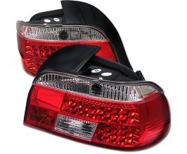 Spyder BMW E39 5-Series 97-00 LED Tail Lights Red Clear ALT-YD-BE3997-LED-RC for BMW 5-Series E