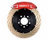 StopTech StopTech 00-03 BMW M5 w/ Red ST-40 Calipers 355x32mm Drilled Rotors Front Big Brake Kit for Bmw 540i