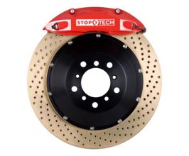StopTech StopTech 97-03 BMW 540i / M5 Red ST-40 Calipers 355x32mm Rotors Drill/Coated Rear Big Brake Kit for BMW 5-Series E