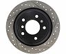 StopTech StopTech 01-03 BMW 525/530 Series / 96-03 540i / 96-00 528 Series Slotted&Drilled Left Rear Rotor for Bmw 540i / 530i / 528i / 525i