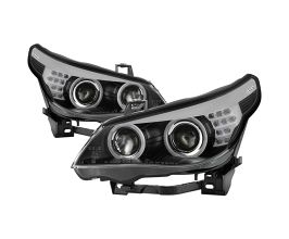 Spyder 08-10 BMW 5-Series E60 (HID Models Only) Projector Headlights - Black PRO-YD-BMWE6008-HID-BK for BMW 5-Series E6
