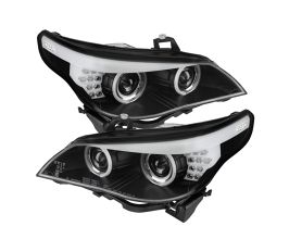 Spyder BMW E60 5-Series 04-07 Projector Halogen Model- CCFL Halo Blk PRO-YD-BMWE6004-CCFL-BK for BMW 5-Series E6