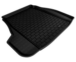 3D Mats 2004-2010 BMW 5 Series Sedan Kagu Cargo Liner - Black for BMW 5-Series E6