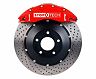 StopTech StopTech 08-09 BMW 535i / 04-09 BMW 545/550 / 04-09 BMW 645/650 Front BBK w/Red ST-60 Calipers Dril for Bmw 550i / 535i / 545i Base