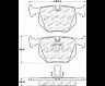 StopTech StopTech Street Touring 04-10 BMW 528i/530xi/535i xDrive Rear Brake Pads