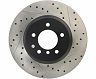 StopTech StopTech 08-09 BMW 535 Series / 04-09 545i/550i/645Ci/650i Slotted & Drilled Left Front Rotor for Bmw 550i / 535i / 545i Base