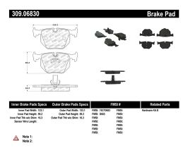 StopTech StopTech Performance 01-07 BMW M3 E46 / 00-04 M5 / 04-09 X3 / 00-06 X5 / 1/06-09 Z4 / 9/00-07 330 / for BMW 5-Series F
