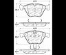 StopTech StopTech Street Touring 07-09 BMW E90/E92/E93 335i Coupe/Sedan Front Brake Pads D918 for Bmw 550i / 535i / 528i / 528i xDrive / 535i xDrive Base