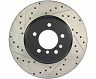 StopTech StopTech 08-09 BMW 535 Series / 04-09 545i/550i/645Ci/650i Slotted & Drilled Right Front Rotor for Bmw 550i / 535i Base