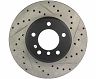 StopTech StopTech 04-07 BMW 525/530 Series / 08-09 528/535 Series Front Left Slotted & Drilled Rotor