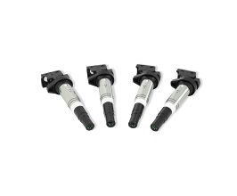 Mishimoto 2002+ BMW M54/N20/N52/N54/N55/N62/S54/S62 Four Cylinder Ignition Coil Set of 4 for BMW 6-Series E