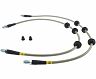 StopTech StopTech 10-15 BMW 550i Stainless Steel Front Brake Lines for Bmw 650i / 640i / 640i Gran Coupe / 650i xDrive Gran Coupe / 650i Gran Coupe / 640i xDrive / 640i xDrive Gran Coupe / 650i xDrive / Alpina B6 xDrive Gran Coupe Base