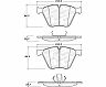 StopTech StopTech Street Brake Pads - Front/Rear for Bmw Alpina B6 xDrive Gran Coupe