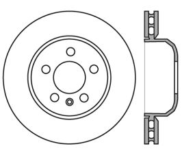StopTech StopTech Sport Drilled & Slotted Rotor - Front Right for BMW 6-Series F