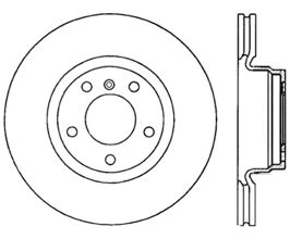StopTech StopTech Slotted & Drilled Sport Brake Rotor for BMW 6-Series F