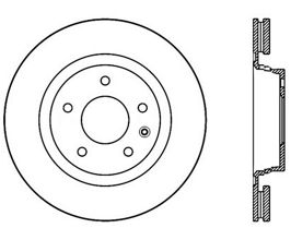StopTech StopTech Slotted Sport Brake Rotor for BMW 7-Series E