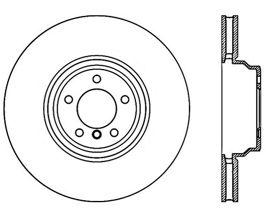 StopTech StopTech Slotted & Drilled Sport Brake Rotor for BMW 7-Series E