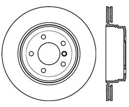 StopTech StopTech Drilled Sport Brake Rotor for BMW 7-Series E