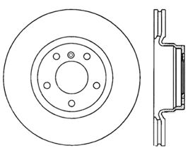 StopTech StopTech Slotted Sport Brake Rotor for BMW 7-Series F