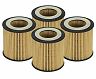 aFe Power Pro GUARD D2 Oil Filter 06-19 BMW Gas Cars L6-3.0T N54/55 - 4 Pack for Bmw 1 Series M