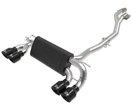 aFe Power MACHForce XP Exhausts Cat-Back SS 19-21 BMW M2 Competition L6-3.0L w/Black Tips for BMW M2 F