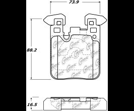 StopTech StopTech Street Performance Brake Pads BMW F22 M235i/F30 335i/F32 435i - Rear for BMW M2 F