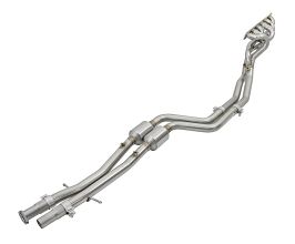aFe Power Twisted Steel Long Tube Headers w/ Mid Pipes (Catted) 96-99 BMW M3 L6-3.2L S52 for BMW M3 E