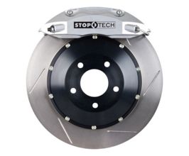 StopTech StopTech 95-99 BMW M3 (E36) BBK Rear ST-40 Silver Calipers 332x32 Slotted Rotors for BMW M3 E