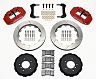 Wilwood Narrow Superlite 6R Front Hat Kit 13.06in Red E36 BMW M3 for Bmw M3
