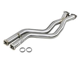 aFe Power Twisted Steel HDR X-Pipe SS-304 01-06 BMW M3 3.2L S54 for BMW M3 E4