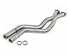 aFe Power Twisted Steel HDR X-Pipe SS-304 01-06 BMW M3 3.2L S54