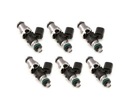 Injector Dynamics 1340cc Injectors - 48mm Length - 14mm Grey Top - 14mm Lower O-Ring (Set of 6) for BMW M3 E4