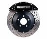StopTech StopTech BBK 01-07 BMW M3 (E46) ST-60 Black Calipers 380x32mm Front Drilled Rotors