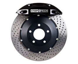 StopTech StopTech BBK 01-07 BMW M3 (E46) Rear 4 Piston ST-40 355x32mm Black Calipers Drilled Two Piece Rotors for BMW M3 E4