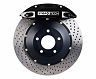 StopTech StopTech BBK 01-07 BMW M3 (E46) Rear 4 Piston ST-40 355x32mm Black Calipers Drilled Two Piece Rotors for Bmw M3