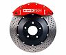 StopTech StopTech BBK 01-07 BMW M3 (E46) Front w/ Red ST-60 Calipers 355x32 Drilled Rotors Pads and SS Lines for Bmw M3