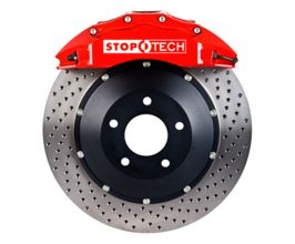 StopTech StopTech BMW M3 E46 BBK w/Red ST-60 380x32mm Front Calipers Drilled Rotors for BMW M3 E4