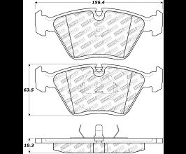 StopTech StopTech Street Select Brake Pads - Front/Rear for BMW M3 E4