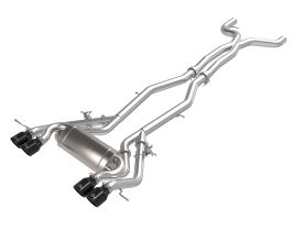 aFe Power MACHForce XP Exhausts Cat-Back SS 21 BMW M2 Competition L6-3.0L w/Black Tips for BMW M3 M4 G