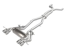 aFe Power MACHForce XP Exhausts Cat-Back SS 21 BMW M2 Competition L6-3.0L w/Polished Tips for BMW M3 M4 G
