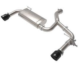 aFe Power MACHForce XP Exhausts Axle-Back 15-21 BMW X1 2.0L (t) (SS w/Black Tips) for BMW X1 E