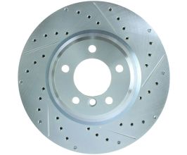 StopTech StopTech Select Sport 07-13 BMW 335i Slotted & Drilled Vented Left Front Brake Rotor for BMW X1 E