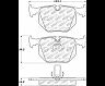 StopTech StopTech Street Select Brake Pads - Front for Bmw X3 3.0i/2.5i/3.0si/xDrive30i