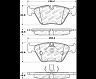 StopTech StopTech Street Touring 04-09 BMW X3 (E38) / 06-09 Z4 3.0(E86) Front Brake Pads